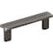 Elements 3" Center-to-Center Brushed Pewter Square Park Cabinet Pull 183-3BNBDL - alternate 1